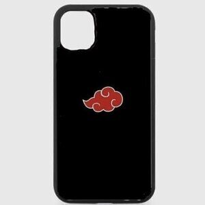 Black Naruto Cloud phone case